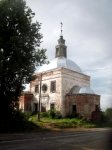 Село Воскресенское. Рождественский храм со стороны Коврова